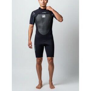 Body Glove Method 2mm Neoprene Shorty Wetsuit Size 7/8 Black Nylon Surf & Swimwe